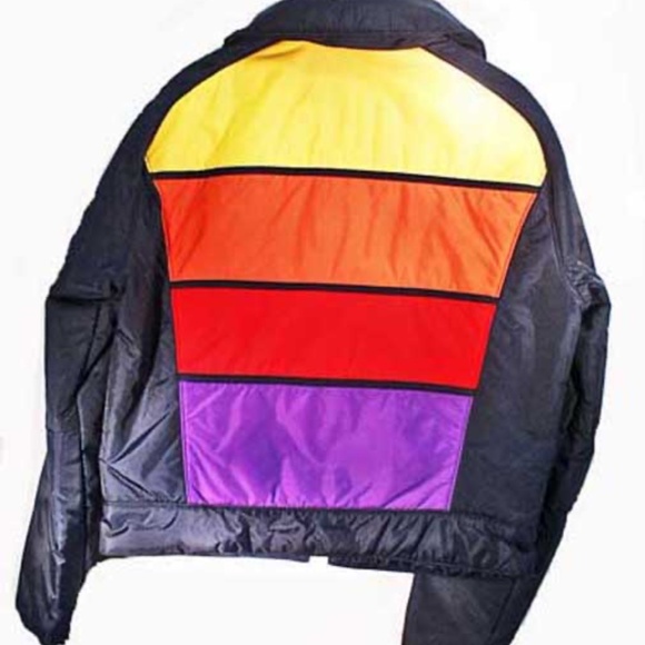 SKI JACKET WHITE STAG 1966, MISSES LARGE, WORN TWICE, NO DAMAGE, WIND PROOF, - Picture 3 of 4